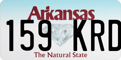 AR license plate 159KRD