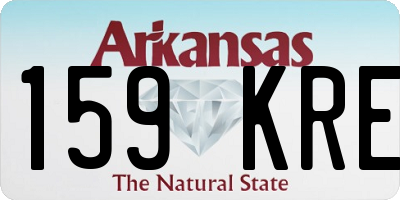 AR license plate 159KRE