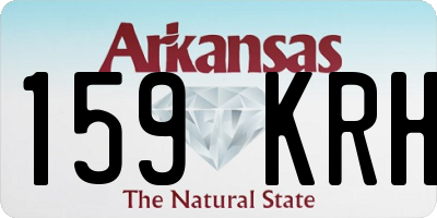 AR license plate 159KRH