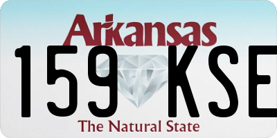 AR license plate 159KSE