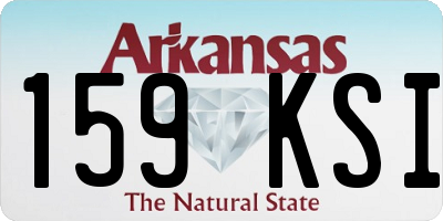 AR license plate 159KSI
