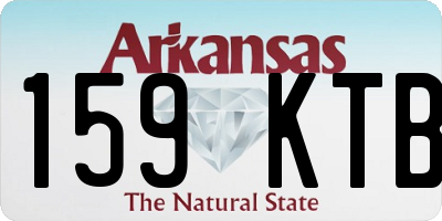 AR license plate 159KTB