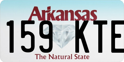 AR license plate 159KTE