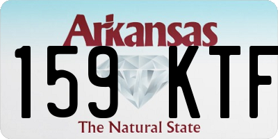 AR license plate 159KTF