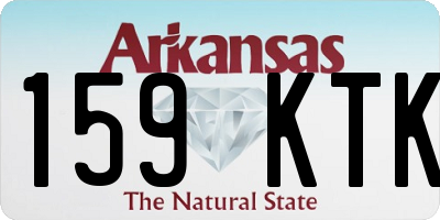 AR license plate 159KTK