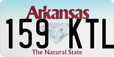 AR license plate 159KTL