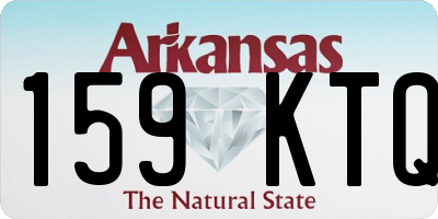 AR license plate 159KTQ