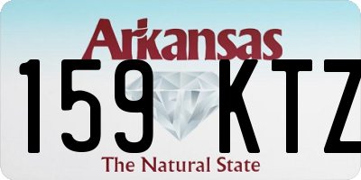 AR license plate 159KTZ