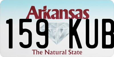 AR license plate 159KUB
