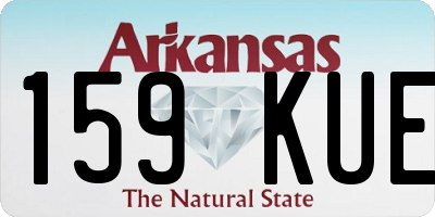 AR license plate 159KUE