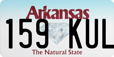 AR license plate 159KUL
