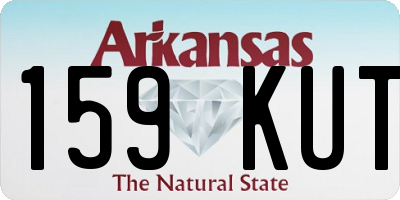 AR license plate 159KUT