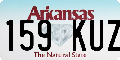 AR license plate 159KUZ