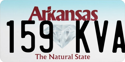AR license plate 159KVA
