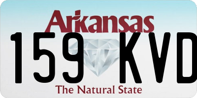 AR license plate 159KVD