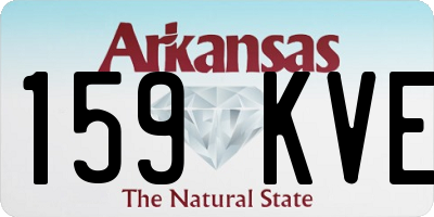 AR license plate 159KVE