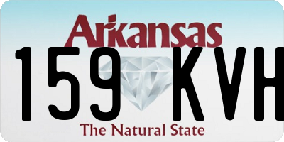 AR license plate 159KVH