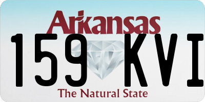 AR license plate 159KVI