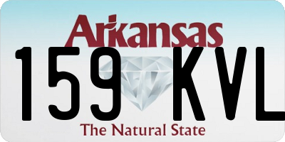AR license plate 159KVL