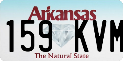 AR license plate 159KVM