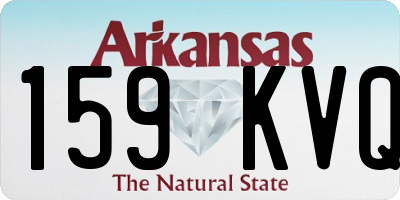 AR license plate 159KVQ