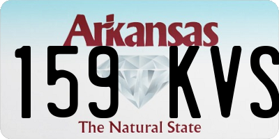 AR license plate 159KVS