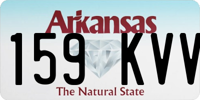 AR license plate 159KVV