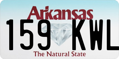 AR license plate 159KWL
