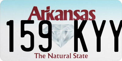 AR license plate 159KYY