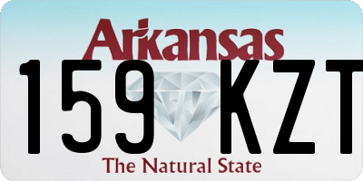 AR license plate 159KZT