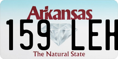 AR license plate 159LEH
