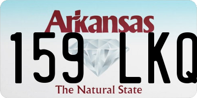 AR license plate 159LKQ