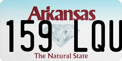 AR license plate 159LQU