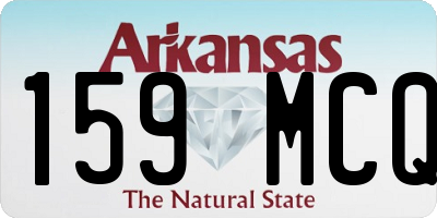 AR license plate 159MCQ