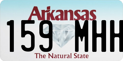 AR license plate 159MHH