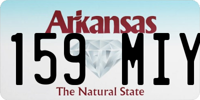 AR license plate 159MIY