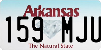 AR license plate 159MJU
