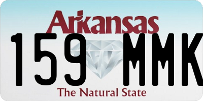 AR license plate 159MMK