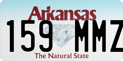AR license plate 159MMZ