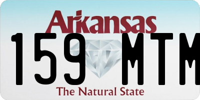 AR license plate 159MTM