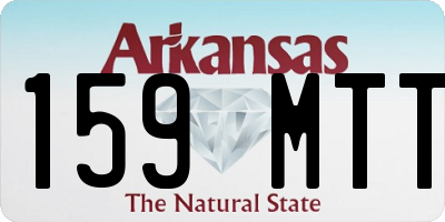 AR license plate 159MTT