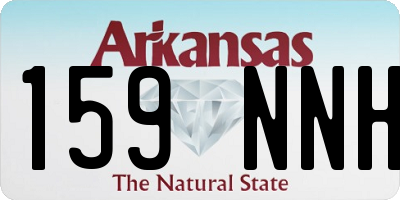 AR license plate 159NNH