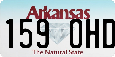 AR license plate 159OHD