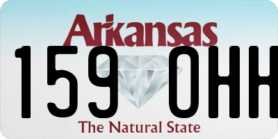 AR license plate 159OHH