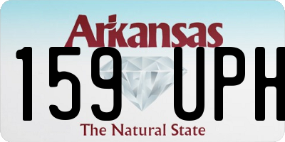 AR license plate 159UPH
