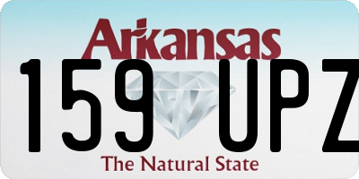 AR license plate 159UPZ