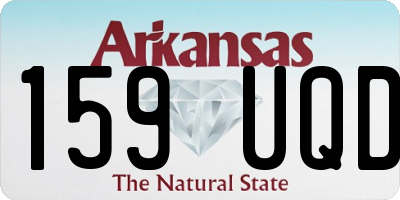 AR license plate 159UQD