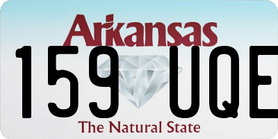 AR license plate 159UQE