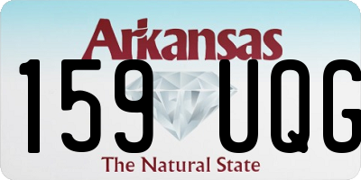 AR license plate 159UQG