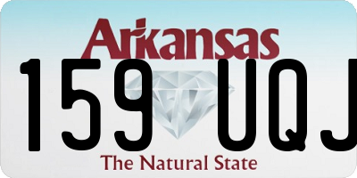 AR license plate 159UQJ